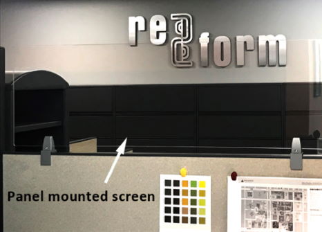 Panel Mounted Screen Panel Mounted Screen