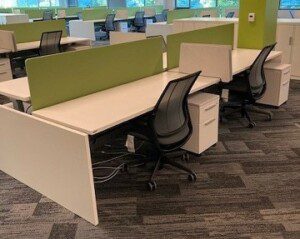 3 Herman Miller Height Adjustable Tables